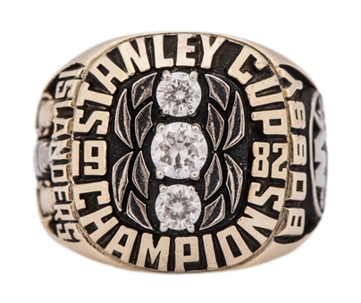 1982 New York Islanders Stanley Cup Champions Ring ( Salesman Sample- Bossy)